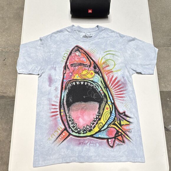 The Mountain Other - The Mountain Vintage shark  babyblue